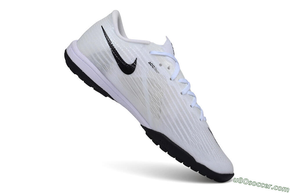Nike Air Zoom Mercurial Superfly 11 Elite TF Artificial Turf Soccer Shoes - White/White/Black 4