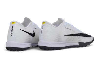 Nike Air Zoom Mercurial Superfly 11 Elite TF Artificial Turf Soccer Shoes - White/White/Black