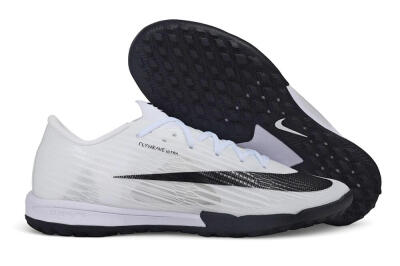 Nike Air Zoom Mercurial Superfly 11 Elite TF Artificial Turf Soccer Shoes - White/White/Black