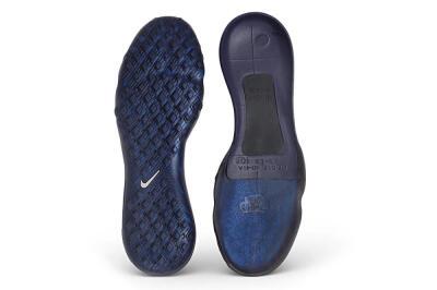 Nike Air Zoom Mercurial Vapor 17 Elite TF Artificial Turf Soccer Shoes - Black/Black/Hyper Royal