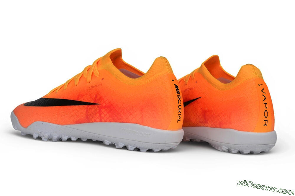 Nike Air Zoom Mercurial Vapor 17 Elite TF Artificial Turf Soccer Shoes - Orange/Bright Mango/Black 5