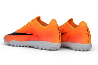 Nike Air Zoom Mercurial Vapor 17 Elite TF Artificial Turf Soccer Shoes - Orange/Bright Mango/Black