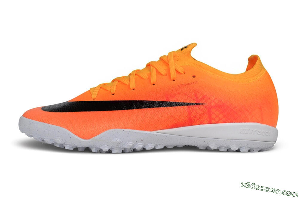 Nike Air Zoom Mercurial Vapor 17 Elite TF Artificial Turf Soccer Shoes - Orange/Bright Mango/Black 2