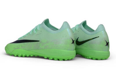 Nike Air Zoom Mercurial Vapor 17 Elite TF Artificial Turf Soccer Shoes - Green/Mint Foam/Iridescent Black