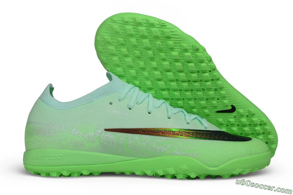 Nike Air Zoom Mercurial Vapor 17 Elite TF Artificial Turf Soccer Shoes - Green/Mint Foam/Iridescent Black 1