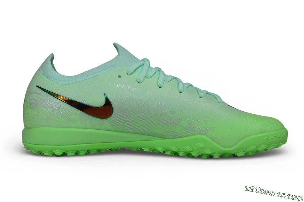 Nike Air Zoom Mercurial Vapor 17 Elite TF Artificial Turf Soccer Shoes - Green/Mint Foam/Iridescent Black 6