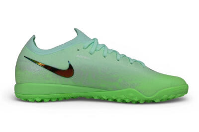 Nike Air Zoom Mercurial Vapor 17 Elite TF Artificial Turf Soccer Shoes - Green/Mint Foam/Iridescent Black