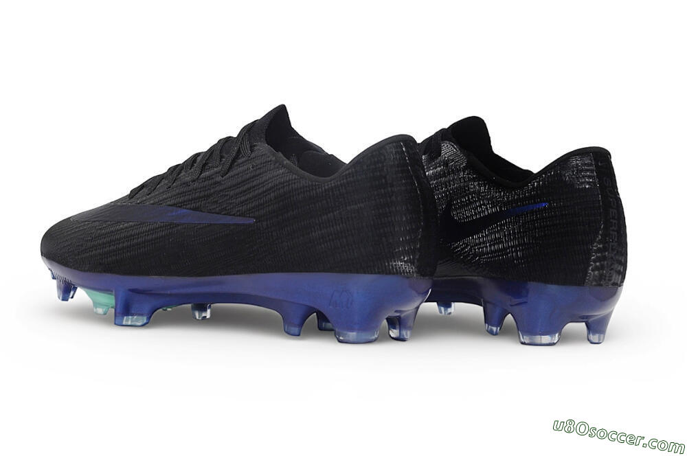 Nike Air Zoom Mercurial Superfly 11 Elite FG Firm Ground Soccer Cleats - Black/Black/Deep Royal Blue 4