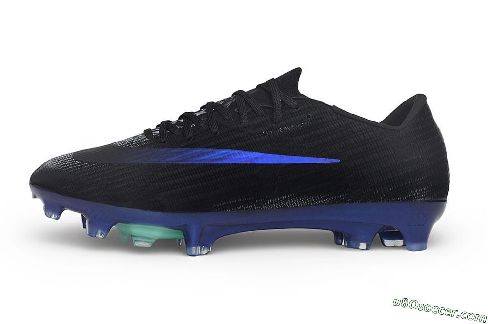 Nike Air Zoom Mercurial Superfly 11 Elite FG Firm Ground Soccer Cleats - Black/Black/Deep Royal Blue 2