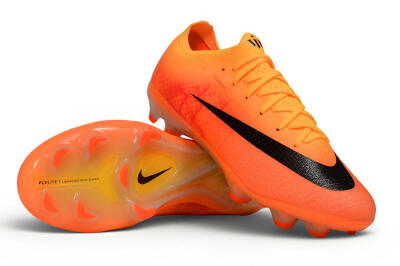 Nike Air Zoom Mercurial Vapor 17 Elite FG Firm Ground Soccer Cleats - Orange/Bright Mango/Black