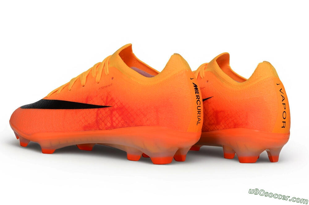 Nike Air Zoom Mercurial Vapor 17 Elite FG Firm Ground Soccer Cleats - Orange/Bright Mango/Black 4