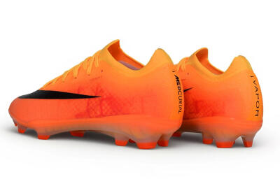Nike Air Zoom Mercurial Vapor 17 Elite FG Firm Ground Soccer Cleats - Orange/Bright Mango/Black