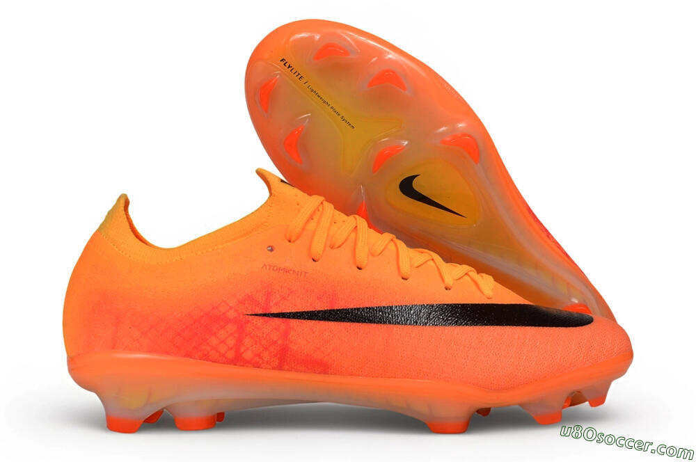 Nike Air Zoom Mercurial Vapor 17 Elite FG Firm Ground Soccer Cleats - Orange/Bright Mango/Black 1