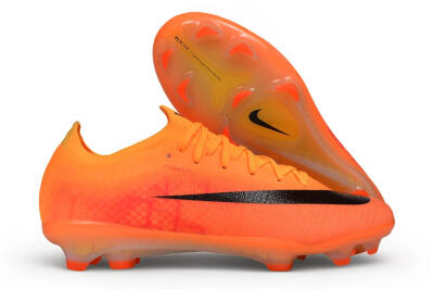 Nike Air Zoom Mercurial Vapor 17 Elite FG Firm Ground Soccer Cleats - Orange/Bright Mango/Black