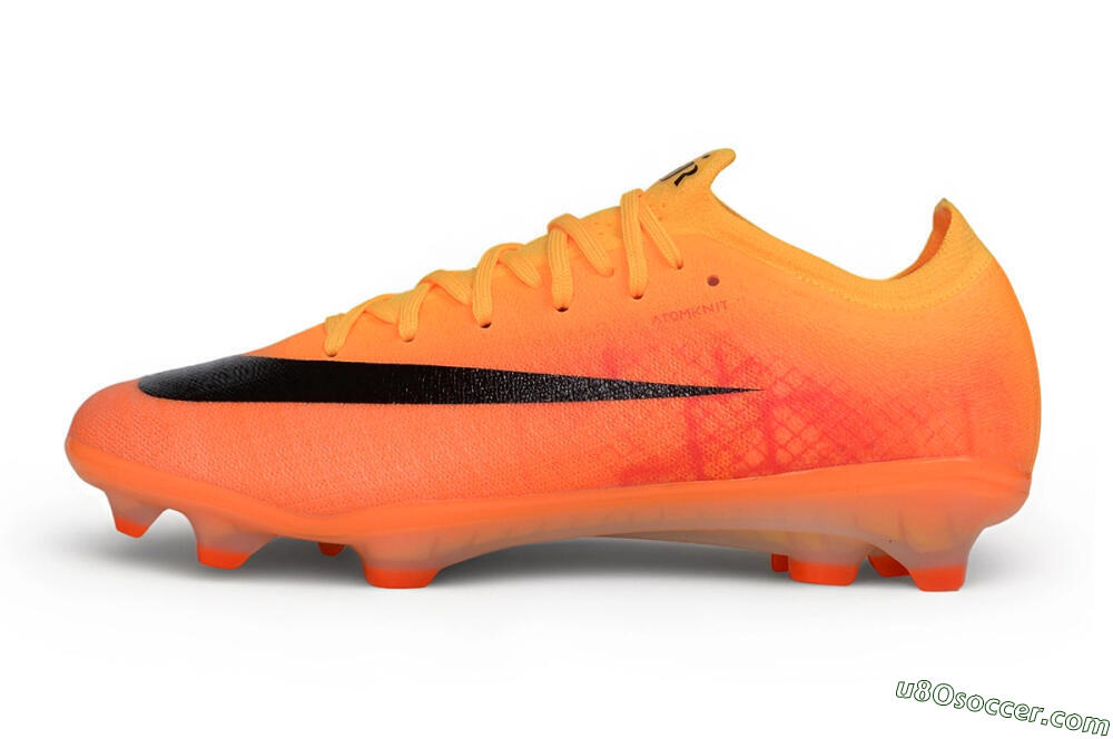 Nike Air Zoom Mercurial Vapor 17 Elite FG Firm Ground Soccer Cleats - Orange/Bright Mango/Black 2