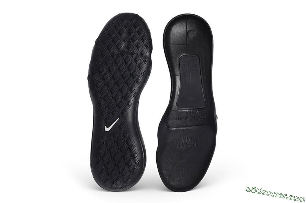 Nike Air Zoom Mercurial Vapor 17 Elite TF Artificial Turf Soccer Shoes - Black/Black/Total Orange 4