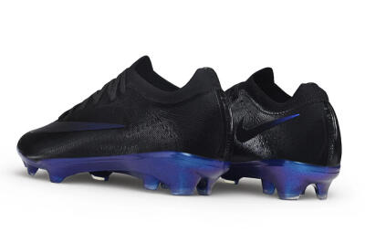 Nike Air Zoom Mercurial Vapor 17 Elite FG Firm Ground Soccer Cleats - Black/Black/Deep Royal Blue