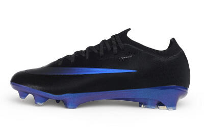 Nike Air Zoom Mercurial Vapor 17 Elite FG Firm Ground Soccer Cleats - Black/Black/Deep Royal Blue
