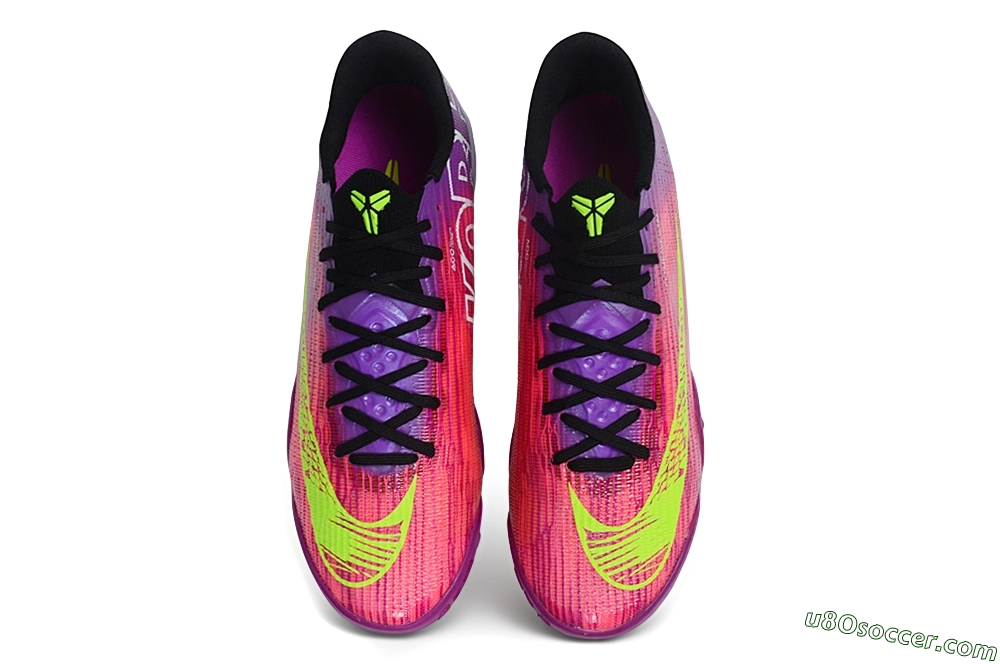 Nike Air Zoom Mercurial Superfly 11 Elite TF Artificial Turf Soccer Shoes - Purple/Berry Purple/Volt Green 4