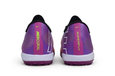 Nike Air Zoom Mercurial Superfly 11 Elite TF Artificial Turf Soccer Shoes - Purple/Berry Purple/Volt Green