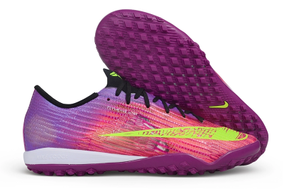 Nike Air Zoom Mercurial Superfly 11 Elite TF Artificial Turf Soccer Shoes - Purple/Berry Purple/Volt Green