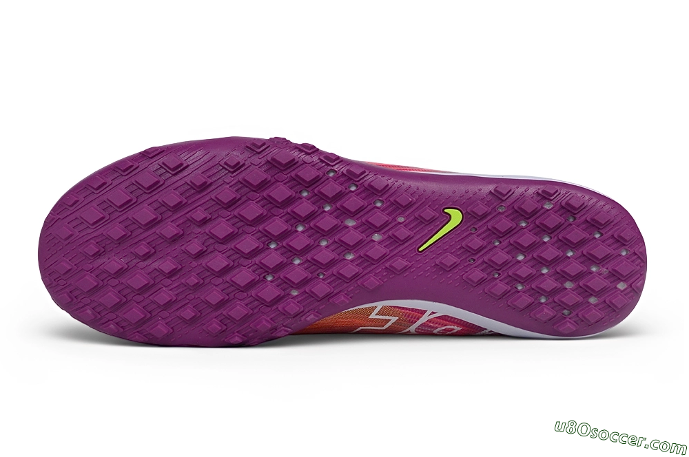 Nike Air Zoom Mercurial Superfly 11 Elite TF Artificial Turf Soccer Shoes - Purple/Berry Purple/Volt Green 6