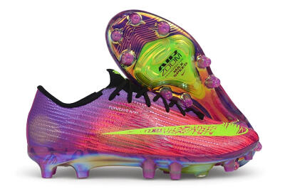 Nike Air Zoom Mercurial Superfly 11 Elite AG Artificial Grass Soccer Cleats - Purple/Sunset Gradient/Electric Volt