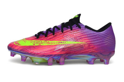 Nike Air Zoom Mercurial Superfly 11 Elite AG Artificial Grass Soccer Cleats - Purple/Sunset Gradient/Electric Volt