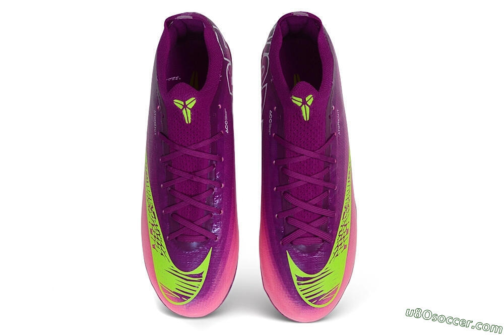 Nike Air Zoom Mercurial Vapor 17 Elite FG Firm Ground Soccer Cleats - Purple/Berry/Volt 4