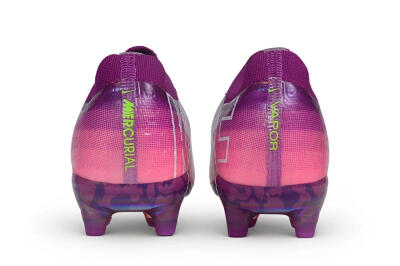 Nike Air Zoom Mercurial Vapor 17 Elite FG Firm Ground Soccer Cleats - Purple/Berry/Volt
