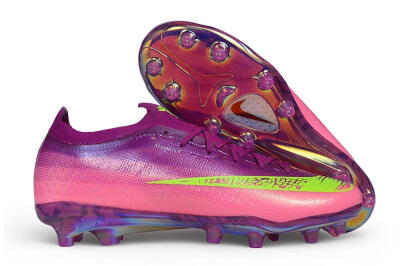 Nike Air Zoom Mercurial Vapor 17 Elite FG Firm Ground Soccer Cleats - Purple/Berry/Volt