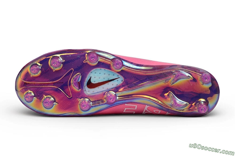 Nike Air Zoom Mercurial Vapor 17 Elite FG Firm Ground Soccer Cleats - Purple/Berry/Volt 6