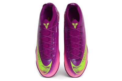 Nike Air Zoom Mercurial Vapor 17 Elite TF Artificial Turf Soccer Shoes - Purple/Berry/Volt