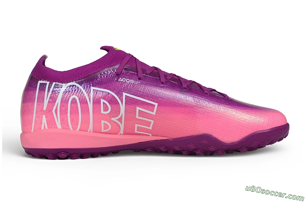 Nike Air Zoom Mercurial Vapor 17 Elite TF Artificial Turf Soccer Shoes - Purple/Berry/Volt 7