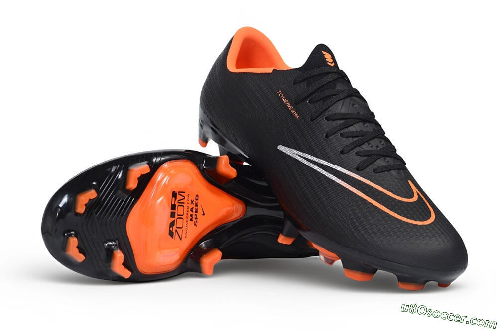 Nike Air Zoom Mercurial Superfly 11 Elite FG Firm Ground Soccer Cleats - Black/Black/Bright Orange 0