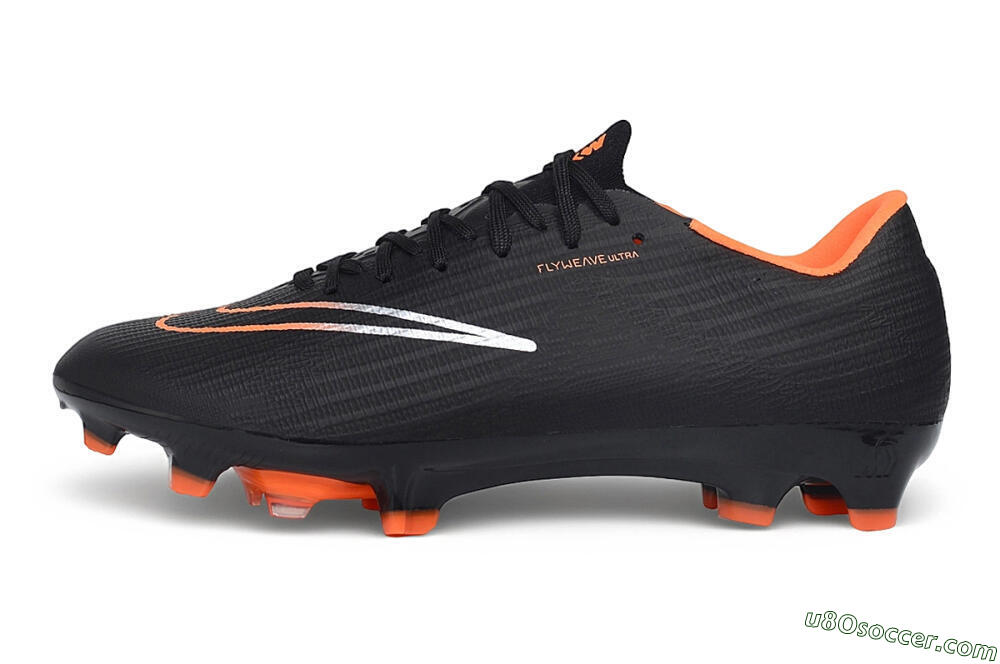 Nike Air Zoom Mercurial Superfly 11 Elite FG Firm Ground Soccer Cleats - Black/Black/Bright Orange 2
