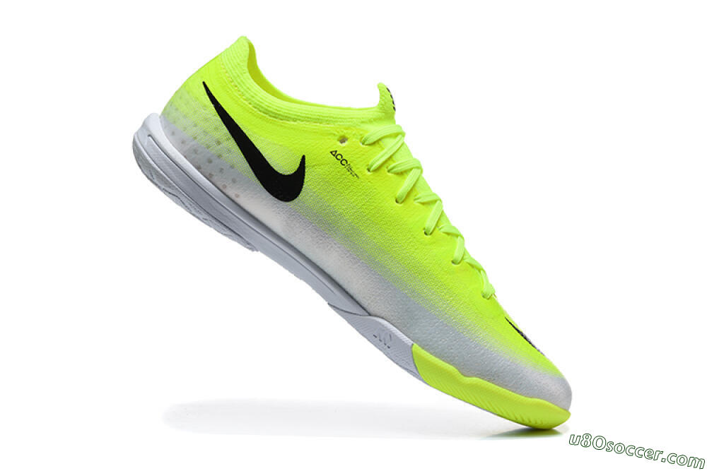 Nike Air Zoom Mercurial Vapor 17 Elite IC Indoor & Futsal Soccer Shoes - Yellow/Volt/Metallic Silver 7
