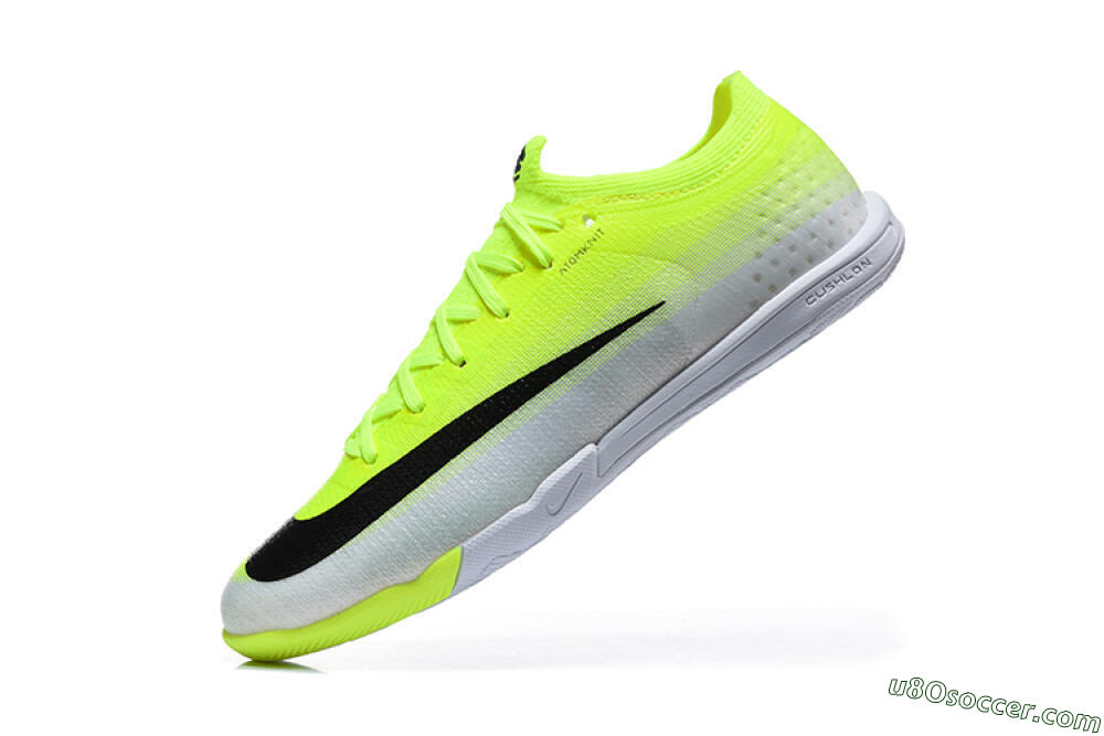 Nike Air Zoom Mercurial Vapor 17 Elite IC Indoor & Futsal Soccer Shoes - Yellow/Volt/Metallic Silver 8