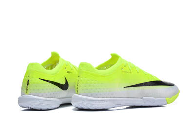 Nike Air Zoom Mercurial Vapor 17 Elite IC Indoor & Futsal Soccer Shoes - Yellow/Volt/Metallic Silver