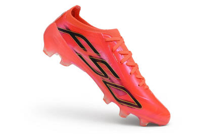Adidas F50 Hyperfast Elite FG Firm Ground Soccer Cleats - Orange/Solar Red/Core Black