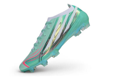 Adidas F50 Hyperfast Elite FG Firm Ground Soccer Cleats - Green/Mint Green/Iridescent White