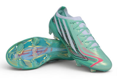 Adidas F50 Hyperfast Elite FG Firm Ground Soccer Cleats - Green/Mint Green/Iridescent White