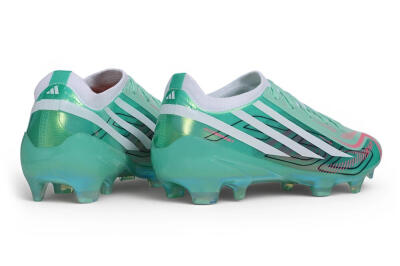 Adidas F50 Hyperfast Elite FG Firm Ground Soccer Cleats - Green/Mint Green/Iridescent White