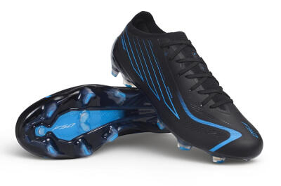 Adidas F50 Hyperfast Elite FG Firm Ground Soccer Cleats - Black/Core Black/Lucid Blue