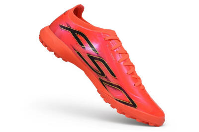 Adidas F50 Hyperfast Elite TF Artificial Turf Soccer Shoes - Orange/Solar Orange/Core Black
