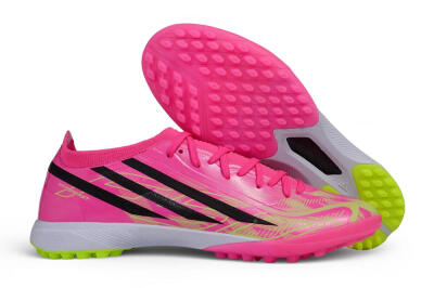 Adidas F50 Hyperfast Elite TF Artificial Turf Soccer Shoes - Pink/Lucid Pink/Black