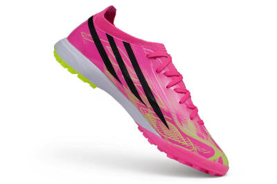 Adidas F50 Hyperfast Elite TF Artificial Turf Soccer Shoes - Pink/Lucid Pink/Black