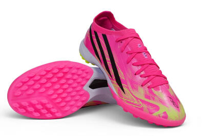 Adidas F50 Hyperfast Elite TF Artificial Turf Soccer Shoes - Pink/Lucid Pink/Black