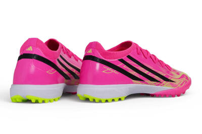 Adidas F50 Hyperfast Elite TF Artificial Turf Soccer Shoes - Pink/Lucid Pink/Black