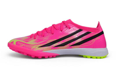 Adidas F50 Hyperfast Elite TF Artificial Turf Soccer Shoes - Pink/Lucid Pink/Black